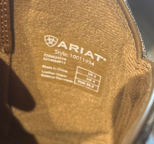 Ariat Boots Camo Brown style 10011934 US Size 5 - Picture 7 of 8