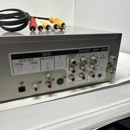 Toshiba SD-V280U DVD VCR Combo VHS Player Recorder With Cables Tested Works - Picture 7 of 11