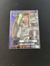 2024-25 Bowman University Chrome - Kate Koval #42 Purple Lava Refractor (RC)