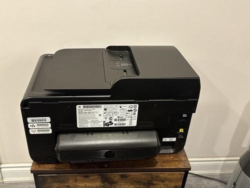 HP OfficeJet Pro 8600 Wireless All-In-One Printer, Power Cords & INK, Tested! - Picture 6 of 8