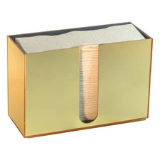 Paper Towel Dispenser Countertop, Gold Paper Towel Holder Countertop, Acrylic...