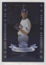 2001 Donruss Production Line /1026 Alex Rodriguez #PL-54