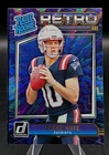 2024 Panini Donruss Rated Rookie Retro Drake Maye #16 (RC) Patriots Rookie Card