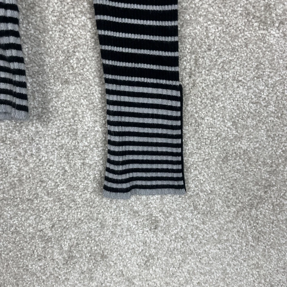 Suéter Casa Blanca Mercado Negro Mujer Extra Pequeño Negro Gris Cuello Alto - 3860 Foto 2 de 4