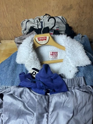 Rare Vintage 1980s Levi's Dept A Vintage Jackets, Four Pieces (Men's Large) video thumbnail