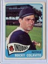 1965 Topps Rocky Colavito Cleveland Indians #380 ⭐️💥🎯  EX