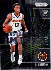 2020-21 Panini Prizm Basketball Instant Impact #10 RJ Hampton