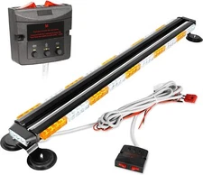 30/86/102/126 LED Emergency Strobe Rooftop Double Side Light Bar Warning Light