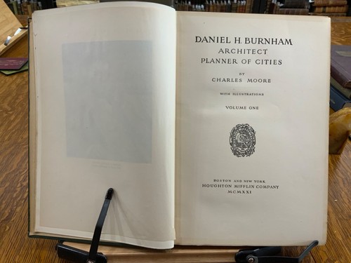 1912 Daniel H. Burnham: Architect, Planner of Cities by Charles Moore, 2 Vols. - Picture 5 of 24