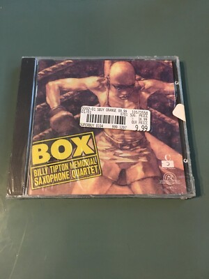 New! Box Billy Tipton Memorial Sax Quartet CD 1996 New World Records Ships Free