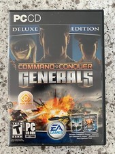 Command & Conquer: Generals Deluxe Edition Zero Hour *All Four Discs & Manuals*
