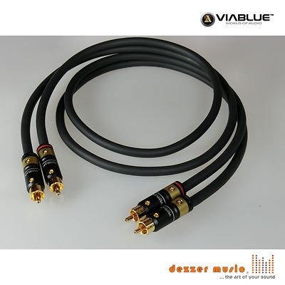 ViaBlue 2x 8m Cinch-Kabel NF-A7 T6s...High End...Bester Preis für besten Klang