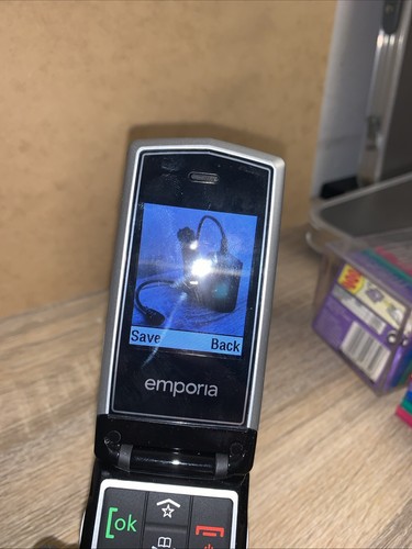 Vintage Emporia CLICK Premium Mobile Phone V89 Black (SG120I) Retro Phone - Picture 14 of 21