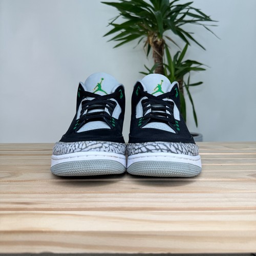 Taglia 11,5 - Jordan 3 Retro Mid verde pino - Foto 4 di 11