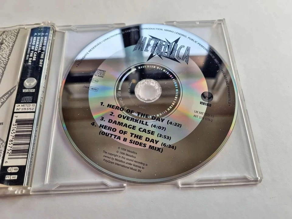 Metallica - Hero Of The Day CD Maxi Europe - Bild 3 von 4
