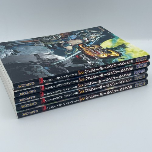 Monster Hunter Portable 3° fumetto antologia ufficiale lotto 5 set completo giapponese - Foto 21 di 24