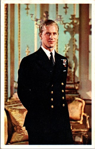 Cartolina Raffaello Tuck Principe Filippo Inghilterra - Foto 1 di 2