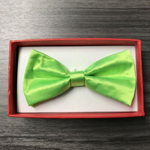 50+ Colors Clip on Strap w/Hook Wedding Bow-Tie for Toddler Baby Kids Boys Girls - Picture 33 of 62
