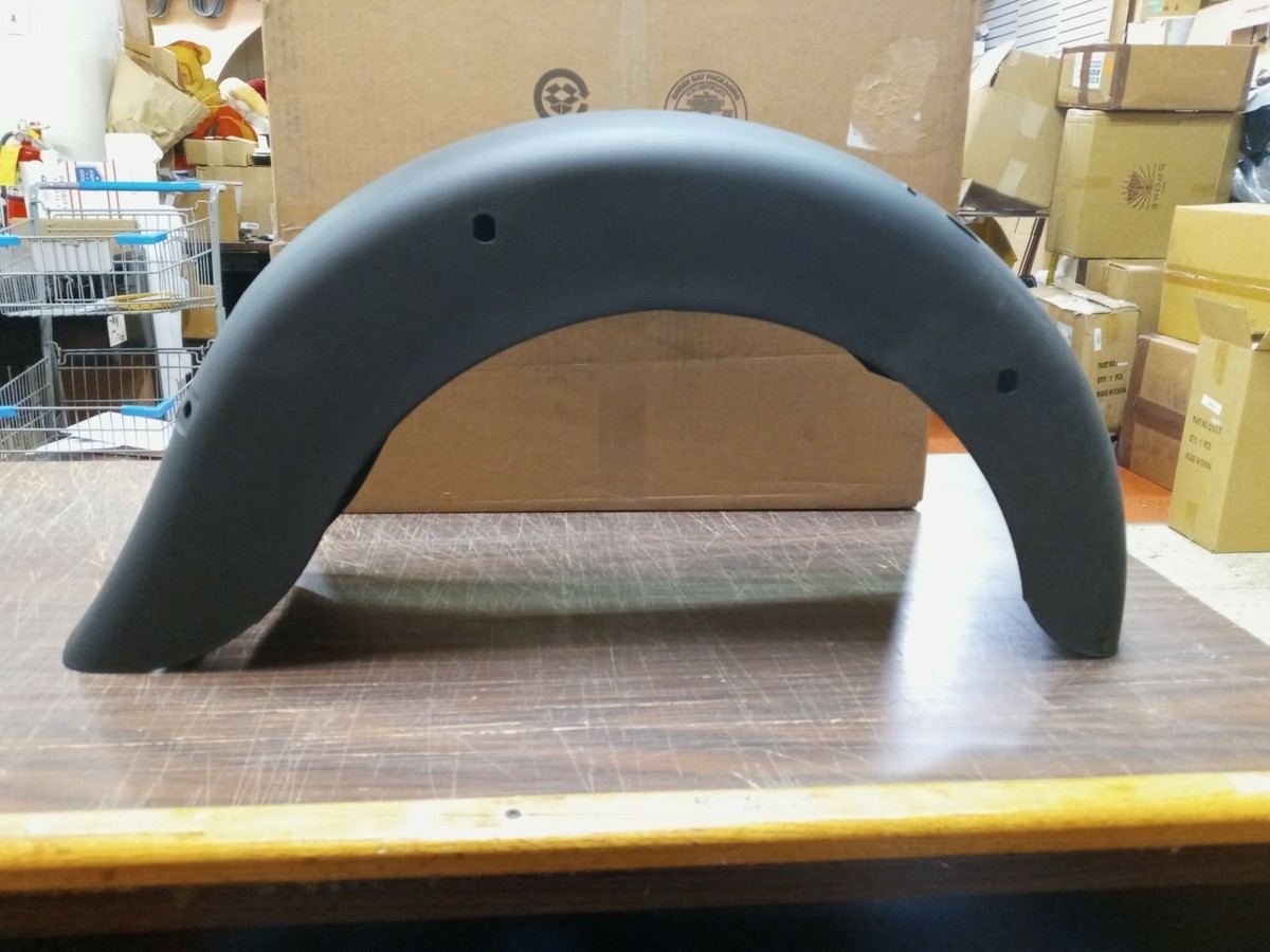 Flat Black Rear Motorcycle Fender 1998-08 FLH Harley OEM