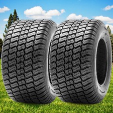 2x Lawn Mower Tires 4 Ply 24x12-12 24x12x12 Lawn Garden Mower Turf Replace Tire