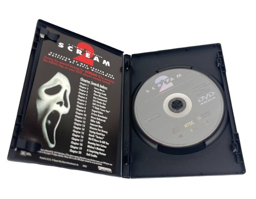 Horror Classics Wes Craven Film Scream 1, 2 & 3 DVD Scary Movies - Foto 4 di 6