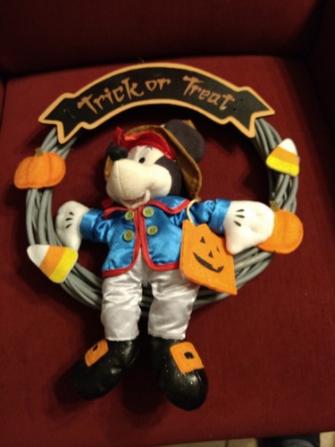 Dan Dee & Disney Rare Vintage Mickey Mouse Trick Or Treat Halloween Reef - Picture 6 of 12