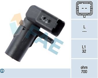 FAE (79254) Kurbelwellensensor, OT-Geber für NISSAN OPEL RENAULT SUZUKI - Photo 1/1