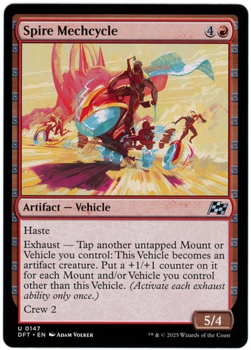 Spire Mechcycle - 0147 - Aetherdrift - MTG - NM/M - Picture 1 of 1