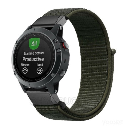 đ„Nylon Sport LOOPđ„Armband FĂŒr Garmin Fenix 7 7S 7X 6 6S 6X Pro 5 5X Plus 3 HR - Bild 38 von 169