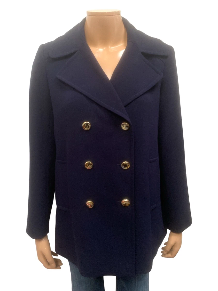 Oasis panel fitted coat best sale navy