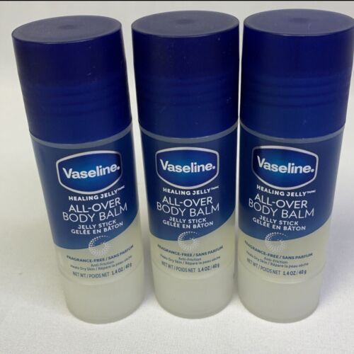 3er-Pack Vaseline Ganzkörperbalsam, heilender Gelee-Stick je 1,4 Unzen ~ Ablaufdatum: 30.11.2029