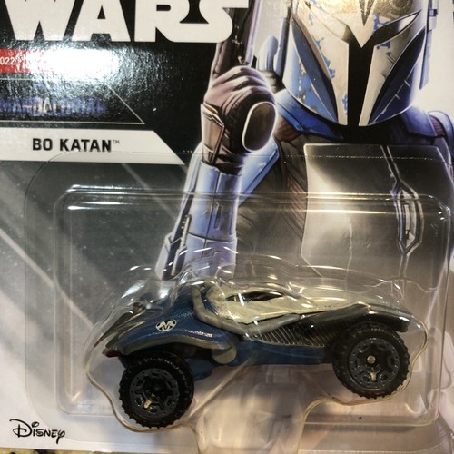 2022 Hot Wheels Character Cars Star Wars The Mandalorian Bo Katan. HHB74 - Picture 3 of 3