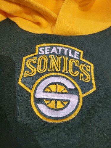 NWT Vintage Seattle Supersonics Toddler Outfit Sweat Shirt and Pants Green Sz 3T - Picture 3 of 6