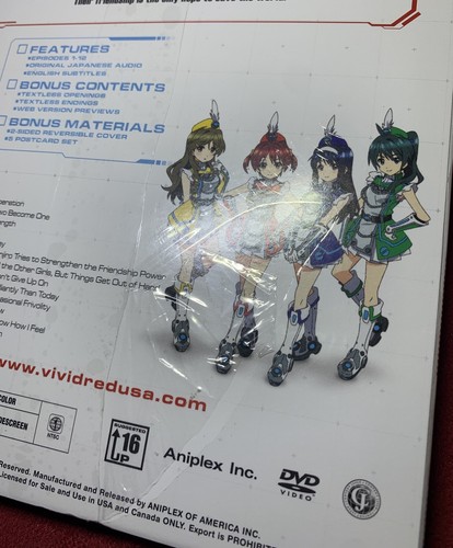 Vividred Operation Complete Set NEW SEALED (3-Disc DVD, 2013) Aniplex US - Imagen 6 de 6