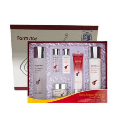 Farm Stay Snail Mucus Moisture special set wrinkle Lifting Recovery K-Beauty