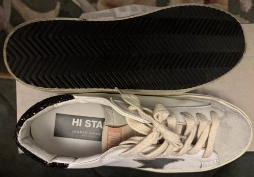 Size 7 - Golden Goose Mid Star White W - Picture 12 of 14