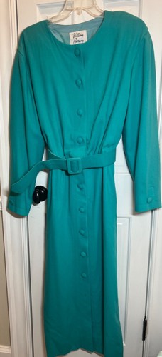 WILLIAM PEARSON DRESS LONG SLEEVES  SIZE 16 RAYON EUC - Picture 1 of 2