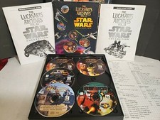 LucasArts Archives Vol. II (PC, 1995) Complete w/ All Discs, Manuals , Box .....
