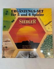 Siedler von Catan - Ergänzungs-Set 5 + 6 Spieler Holz #NEU in Folie #