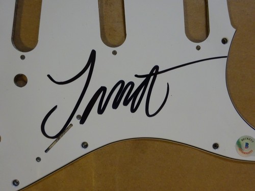 Signed Johannes Eckerstrom Autographed Guitar Pick Guard Avatar Beckett BAS COA - Picture 3 of 7