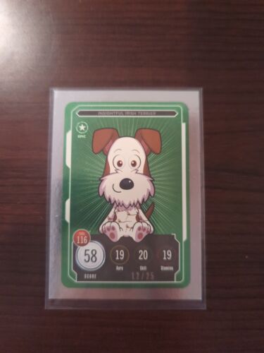 VeeFriends Compete and Collect Card - Insightful Irish Terrier - 21/25 EPIC