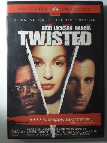 Twisted (DVD, 2004) Ashley Judd Serial Killer Movie Thriller Psychological