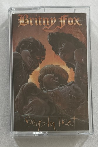 Britny Fox – Boys In Heat Cassette Tape Hard Rock Ex / Mint Condition - Picture 2 of 7