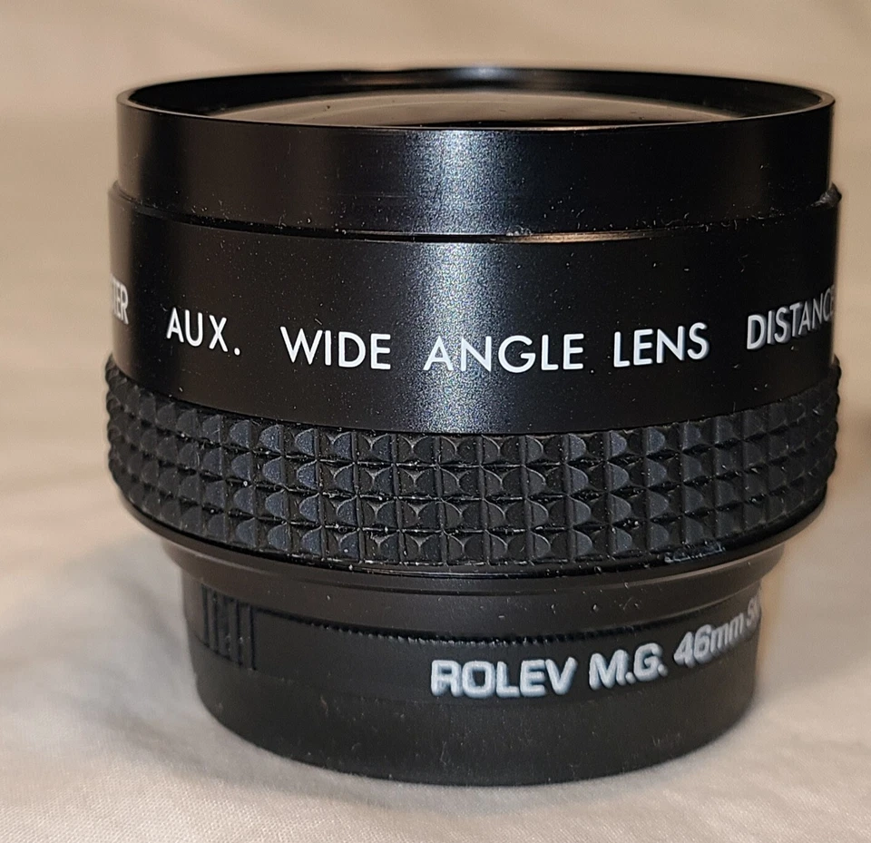 Ricoh AF-5 Promaster Aux Wide Angle Lens - Promaster Aux Telephoto Lens w Case - Image 4 of 4