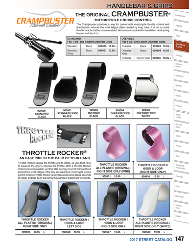 Throttle Rocker Ii Left Crampbuster TR11 LEFTT - Bild 2 von 2