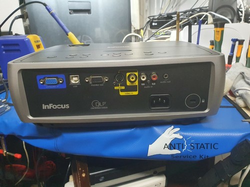 VIDEOPROIETTORE INFOCUS IN24 modello W240 SVGA 1,700 LUMEN proiettori DLP LCD - Imagen 4 de 12