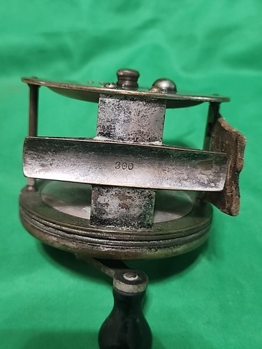 Vintage California 300 Angelrolle Bait Casting Old Fish Leather. Q6 - Bild 6 von 6