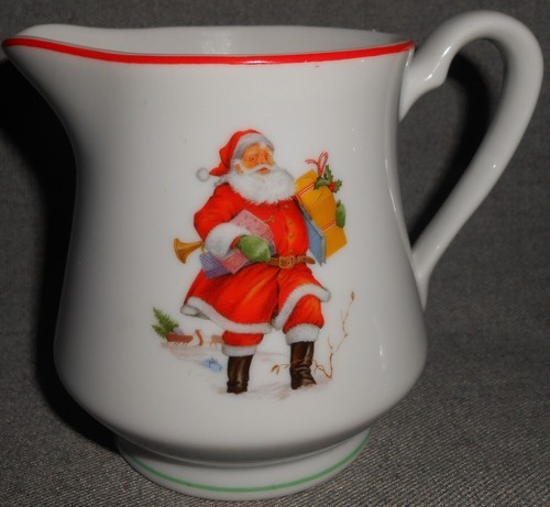 Macys - Todos los adornos SANTA CLAUS Navidad CREMA y AZÚCAR - Imagen 3 de 6