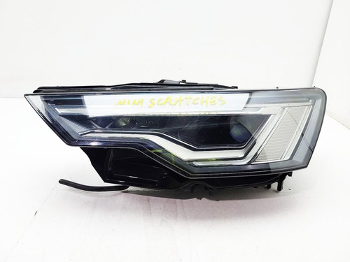 FARO MATRIZ LED FACELIFT COMPLETO AUDI A6 C8 AC LADO IZQUIERDO PASAJERO 2021 - Imagen 2 de 22