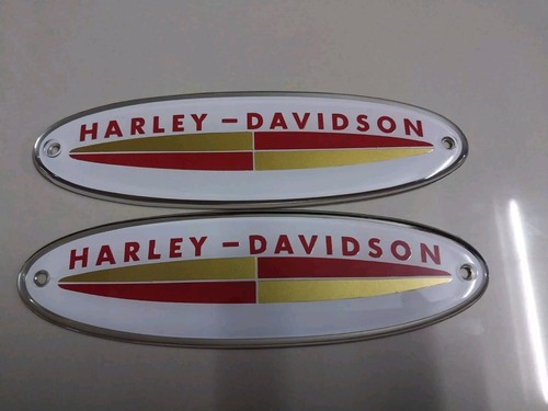Gas Tank Emblem Fit For Harley Davidson Sportster 1961 Pair - Picture 2 of 5